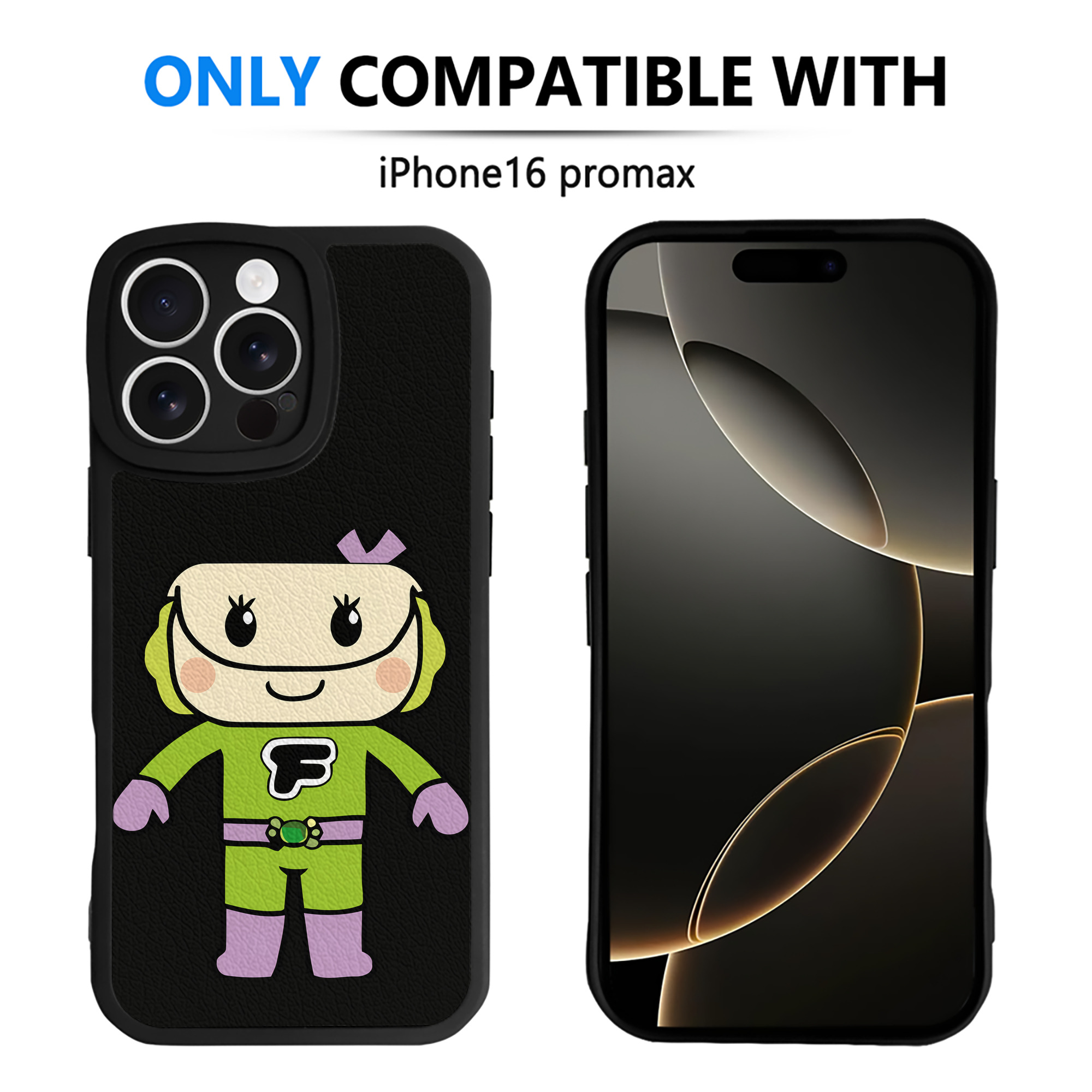 （画像用） アンパンマン Anpanman 【iPhone 16シリーズ対応】シリコンスマホケース（レザー調） 材質：シリコン